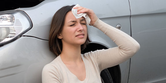 dizziness treatment in Campbell after an auto accident